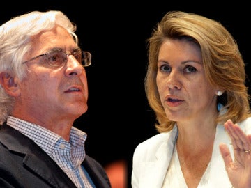 Jos&eacute; Mar&iacute;a Barreda y Mar&iacute;a Dolores de Cospedal