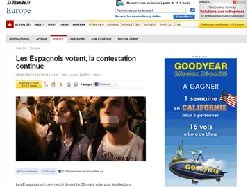 22-M en Le Monde 22-M en Le Monde