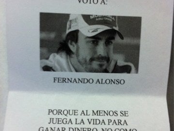 Fernando Alonso, presidente