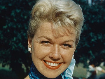 Doris Day durante una promoción de su disco