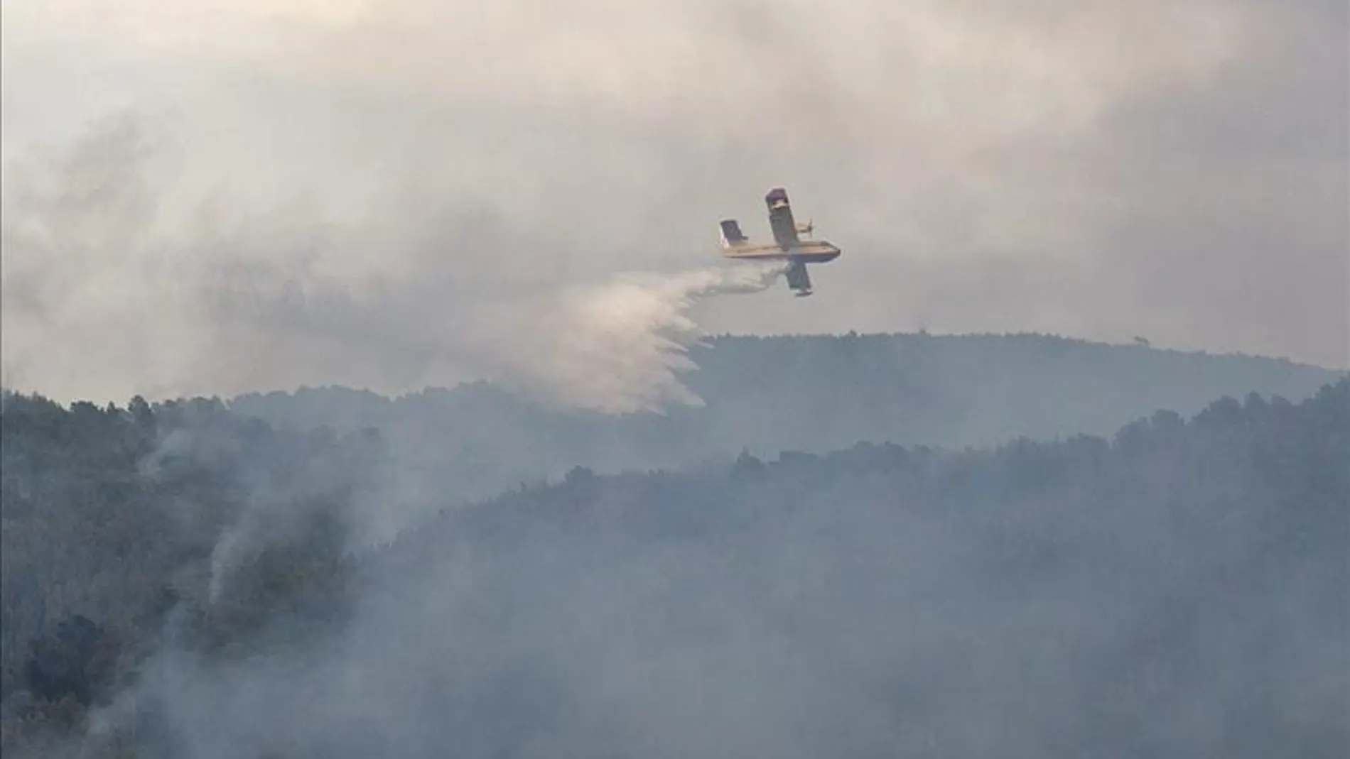 Extinguen el incendio en Ibiza Extinguen el incendio en Ibiza