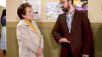Amparo Baró es la antigua profesora de Gustavo