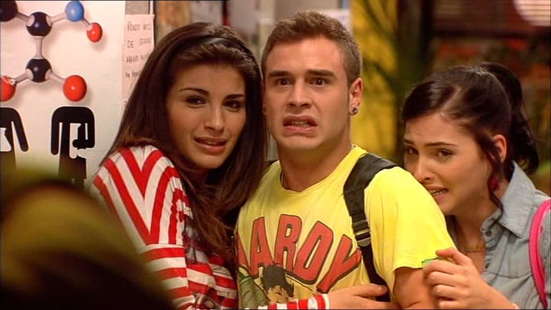 Daniela, David y Yoli