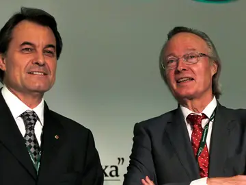 Artur Mas y Josep Piqué Artur Mas y Josep Piqué