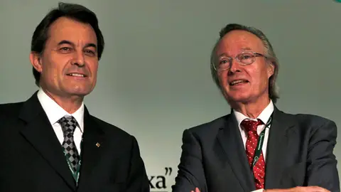 Artur Mas y Josep Piqué Artur Mas y Josep Piqué