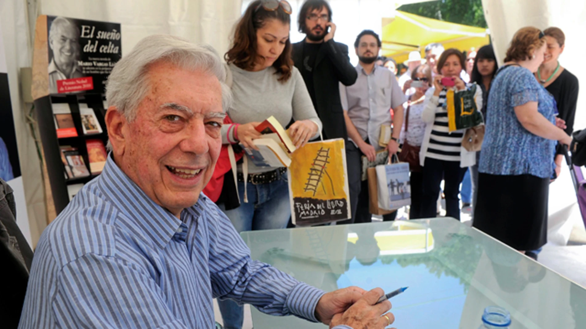 Mario Vargas Llosa en la Feria del Libro Mario Vargas Llosa en la Feria del Libro