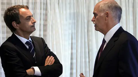 Rodríguez Zapatero y Giorgos Papandreu Rodríguez Zapatero y Giorgos Papandreu