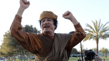 Gadafi, en una imagen de archivo