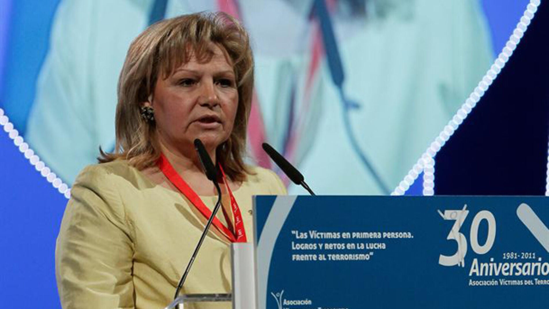 Ángeles Pedraza, de la AVT