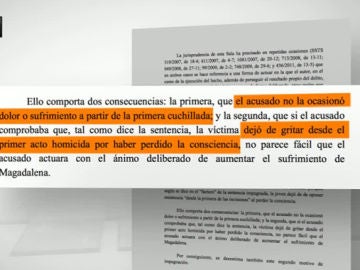 El Supremo considera que no hubo ensañamiento en las 19 puñaladas