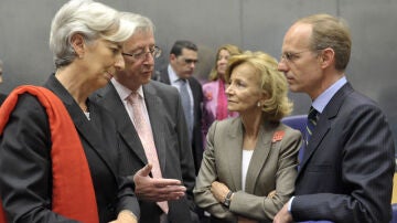 Reunión de los ministros del Eurogrupo