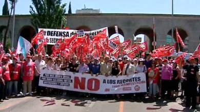 Los sindicatos piden al Congreso que tumbe la reforma de la negociación colectiva