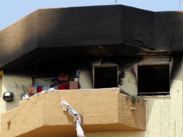 Así quedó el inmueble tras el incendio Así quedó el inmueble tras el incendio
