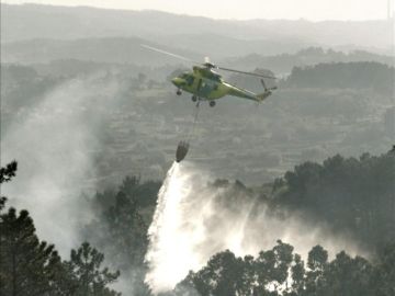 Varios incendios en Galicia