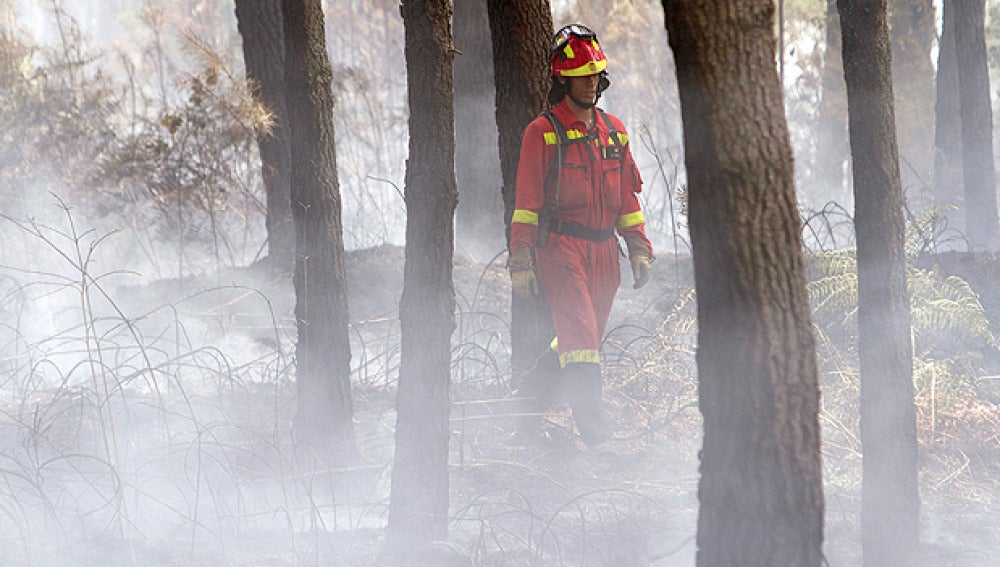 Incendio en Galicia