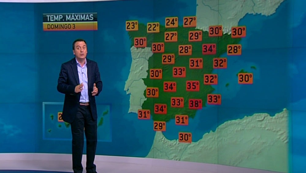 La previsión del tiempo 01-07-2011 (noche)