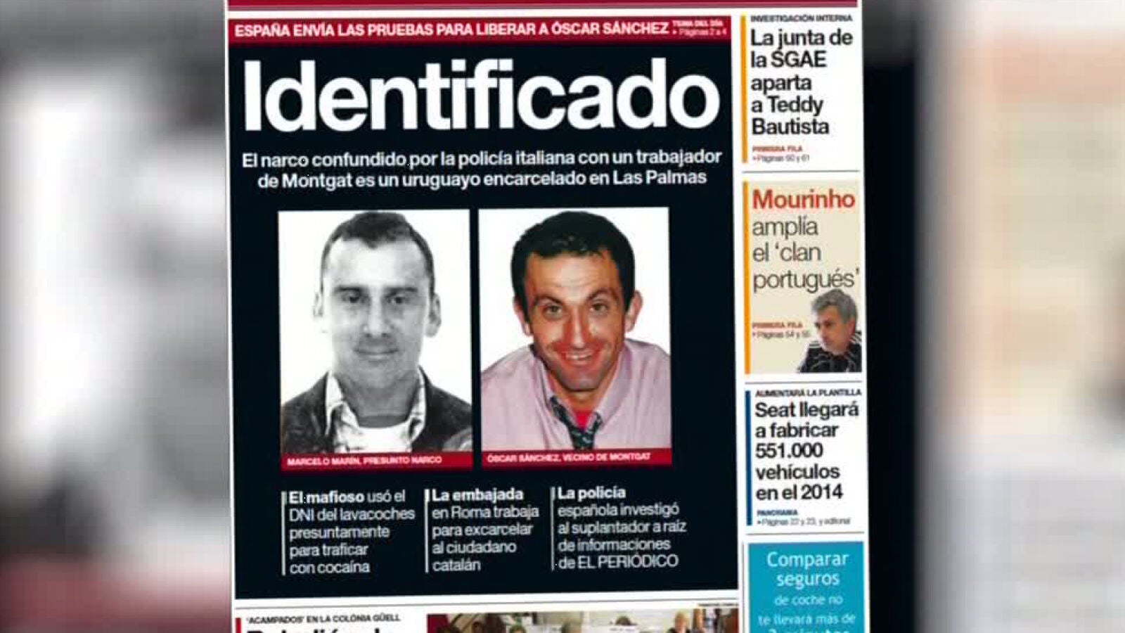 De lavacoches a 'capo' de la mafia después de que le robaran el DNI