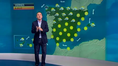 La previsión del tiempo (07-07-2077) Noche La previsión del tiempo (07-07-2077) Noche
