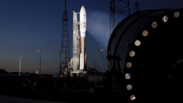 El cohete Atlas V y la nave espacial de carga Juno