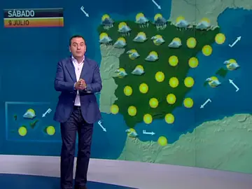 La previsión del tiempo (08-07-2011) Noche La previsión del tiempo (08-07-2011) Noche