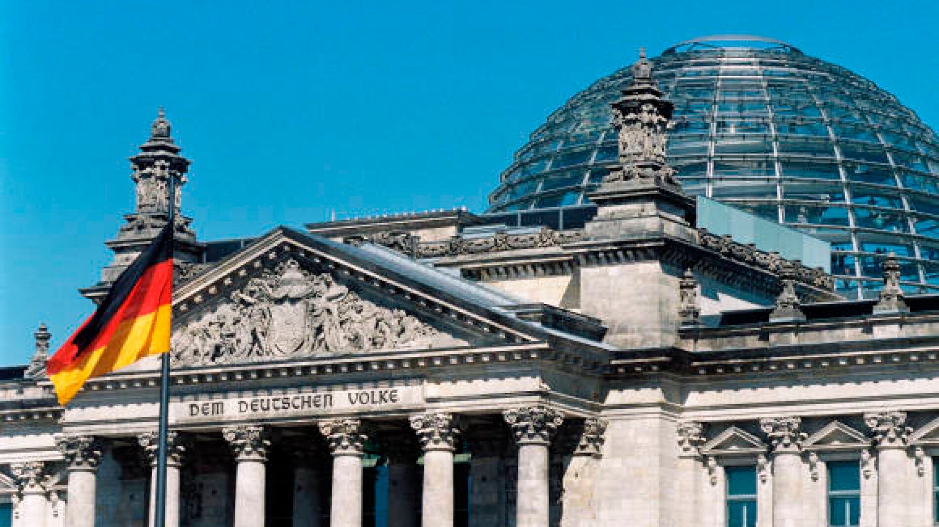 El Reichstag, parlamento alem&aacute;n