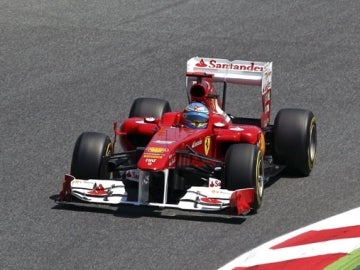 Fernando Alonso en Silverstone