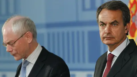 Zapatero y Van Rompuy Zapatero y Van Rompuy