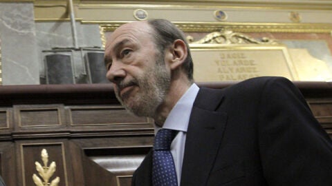 Rubalcaba, en el Congreso