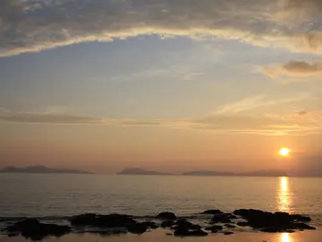 Puesta de Sol en Islas Cíes Puesta de Sol en Islas Cíes