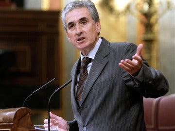 El ministro de la Presidencia, Ramón Jáuregui. 