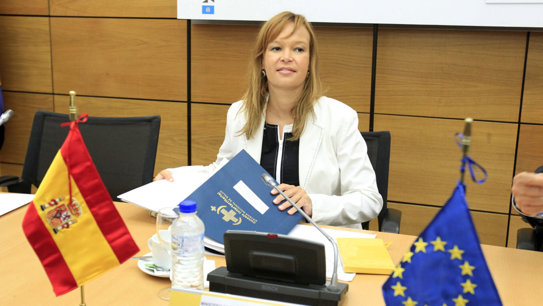 Leire Pajin, exministra de Sanidad