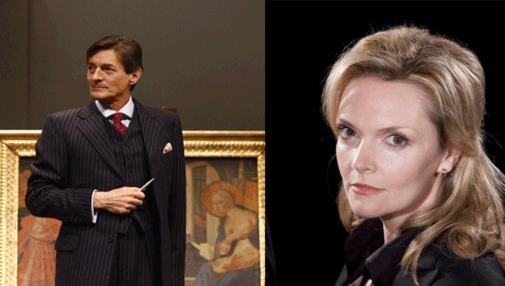 Nigel Havers y Sharon Small