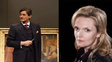 Nigel Havers y Sharon Small