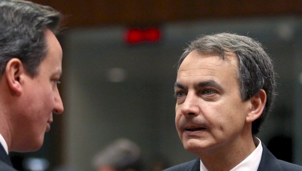 Zapatero se verá con Cameron el lunes