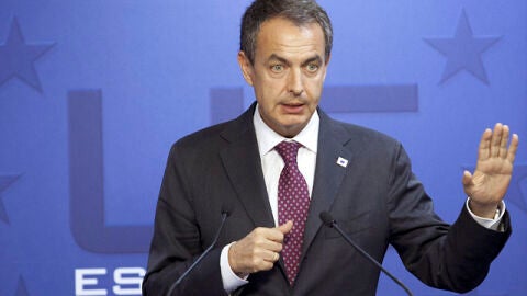 Comparecencia de Zapatero tras la cumbre del Eurogrupo