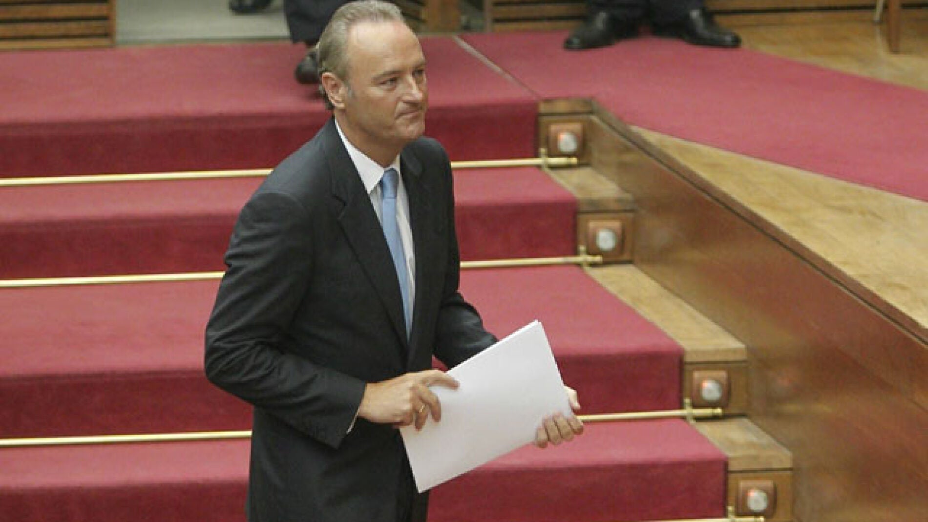 Alberto Fabra, en las Cortes Valencianas