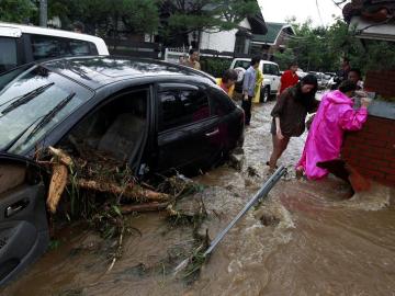 Inundaciones en Corea