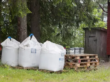Explosivos encontrados en la granja de Breivik Explosivos encontrados en la granja de Breivik