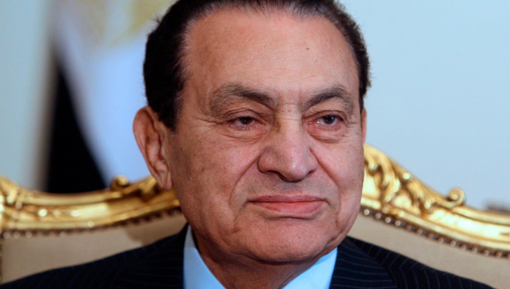 El expresidente egipcio Hosni Mubarak