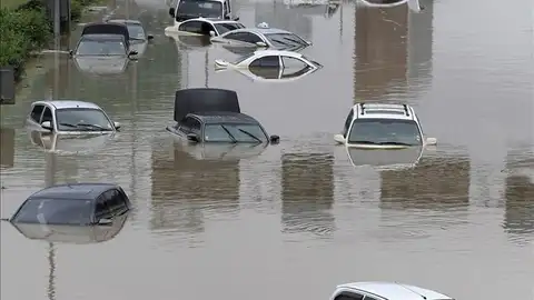 Graves inundaciones en Corea del Sur Graves inundaciones en Corea del Sur