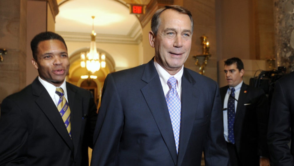 John Boehner, presidente de la Cámara de Representantes