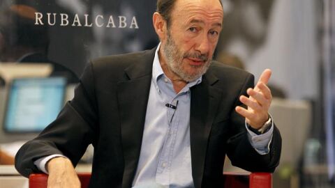 Rubalcaba: "En este momento, el l&iacute;der del PSOE soy yo"