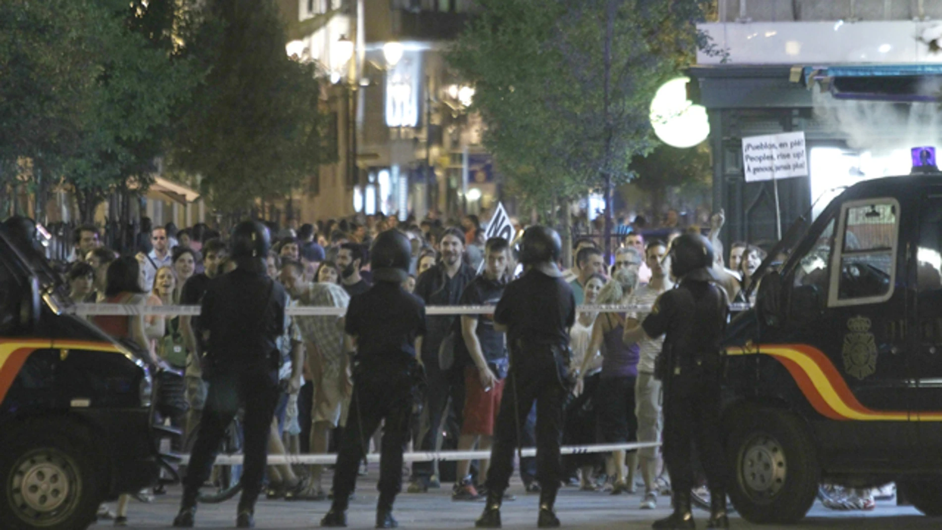 Barrera policial Barrera policial