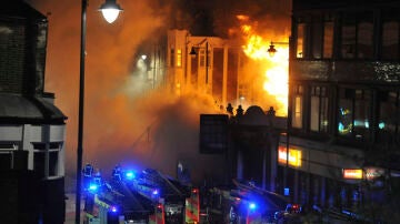 Los disturbios de Londres en imágenes
