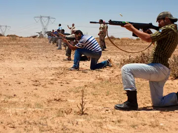 Los rebeldes libios se acercan a Trípoli Los rebeldes libios se acercan a Trípoli