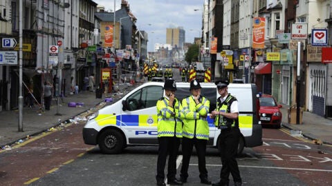Polic&iacute;a en Croydon
