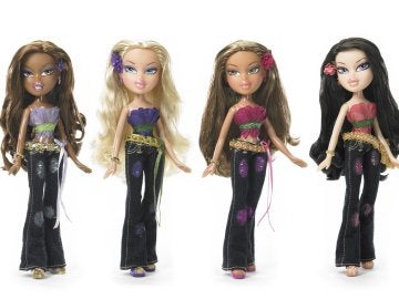 Unas muñecas Bratz, de la compañía MGA