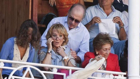 Esperanza Aguirre en la plaza de toros