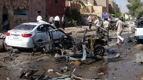 Atentado en Irak en el que han muerto 66 personas Atentado en Irak en el que han muerto 66 personas