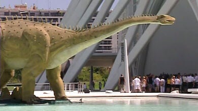 Valencia acoge la mayor exposición de dinosaurios robotizados de toda Europa